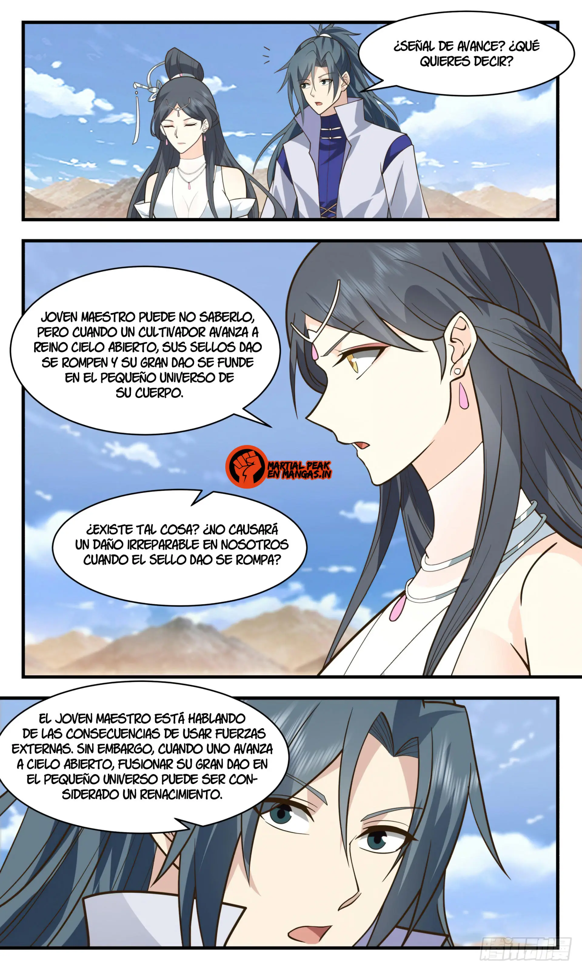 La Cumbre del Arte Marcial — Capítulo 2760 — 5