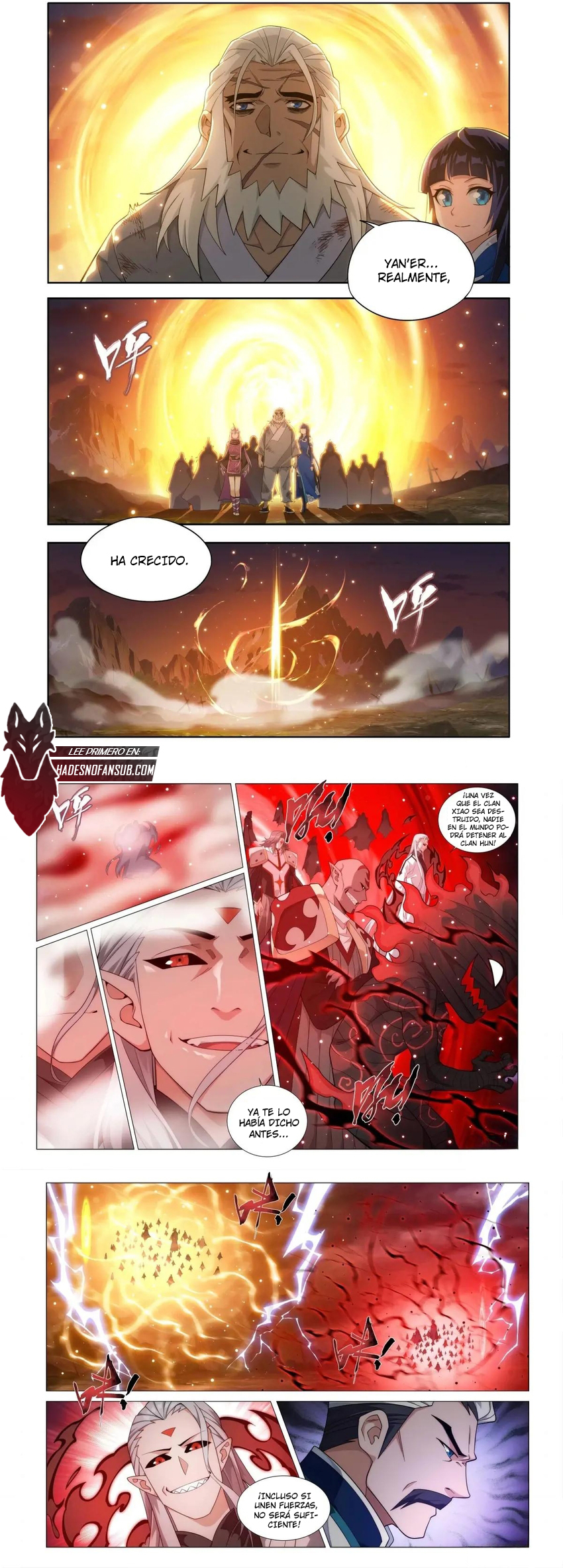 Rompiendo los Cielos en Combate — Capítulo 447 — 4