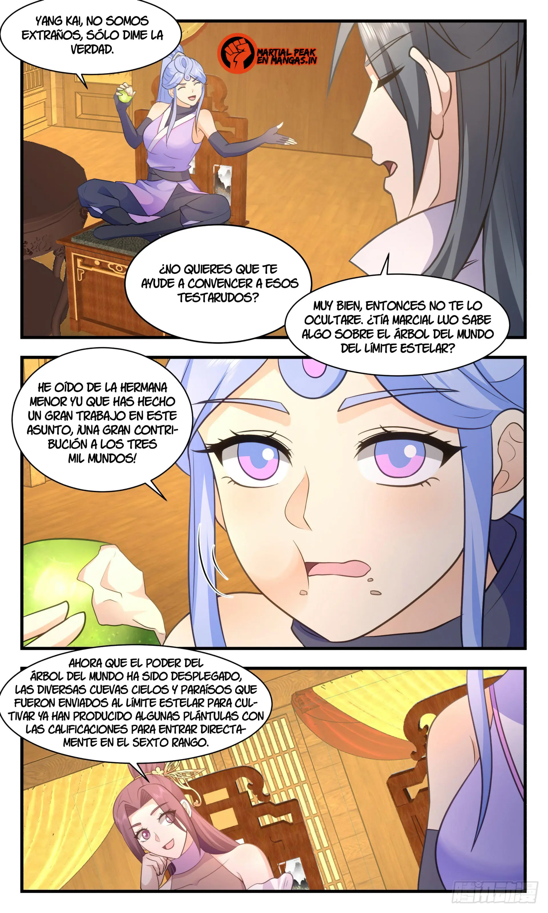 La Cumbre del Arte Marcial — Capítulo 3002 — 7