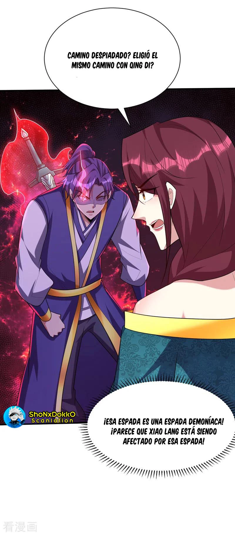 El ascenso del rey demonio —  Capítulo 298 — 12