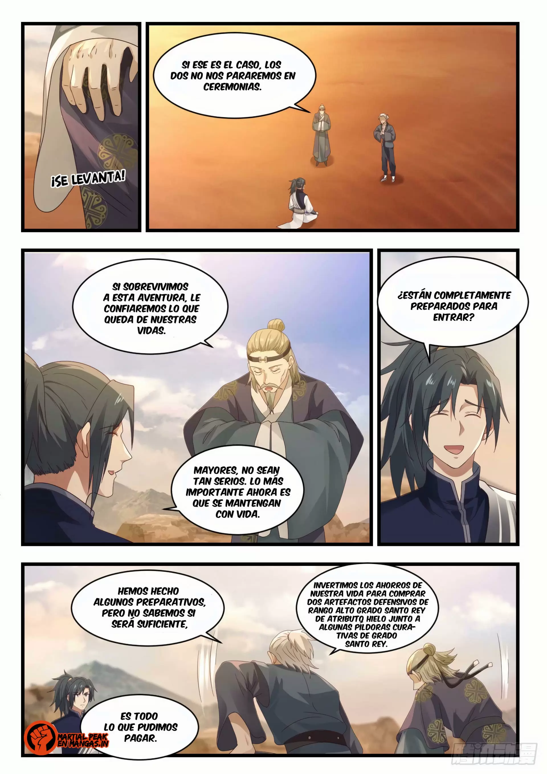 La Cumbre del Arte Marcial — Capítulo 1073 — 5