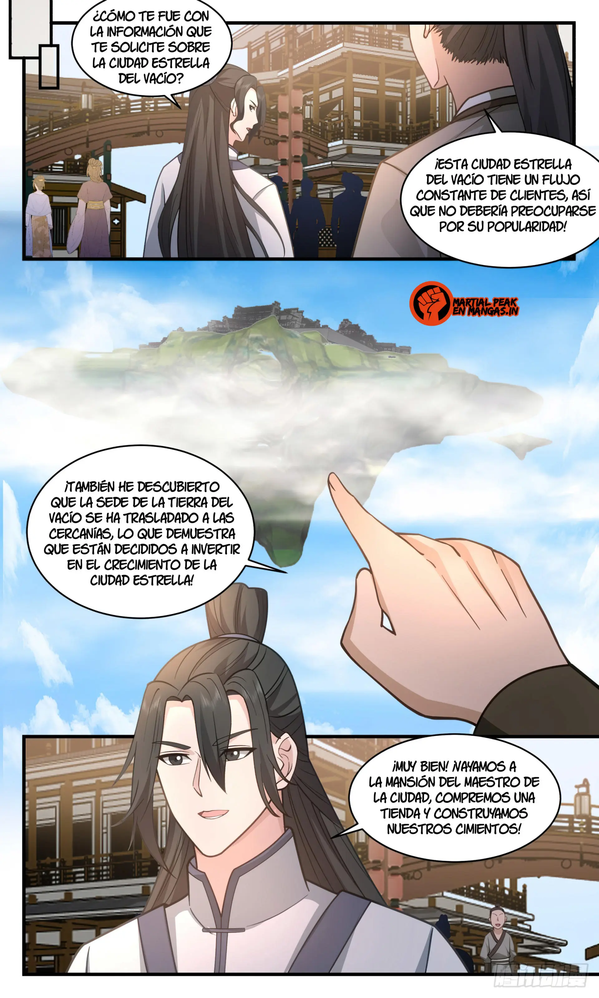 La Cumbre del Arte Marcial — Capítulo 2771 — 9