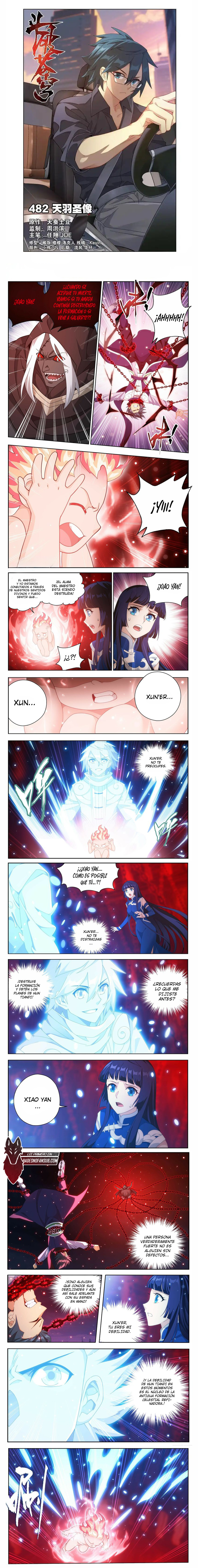 Rompiendo los Cielos en Combate — Capítulo 482 — 2