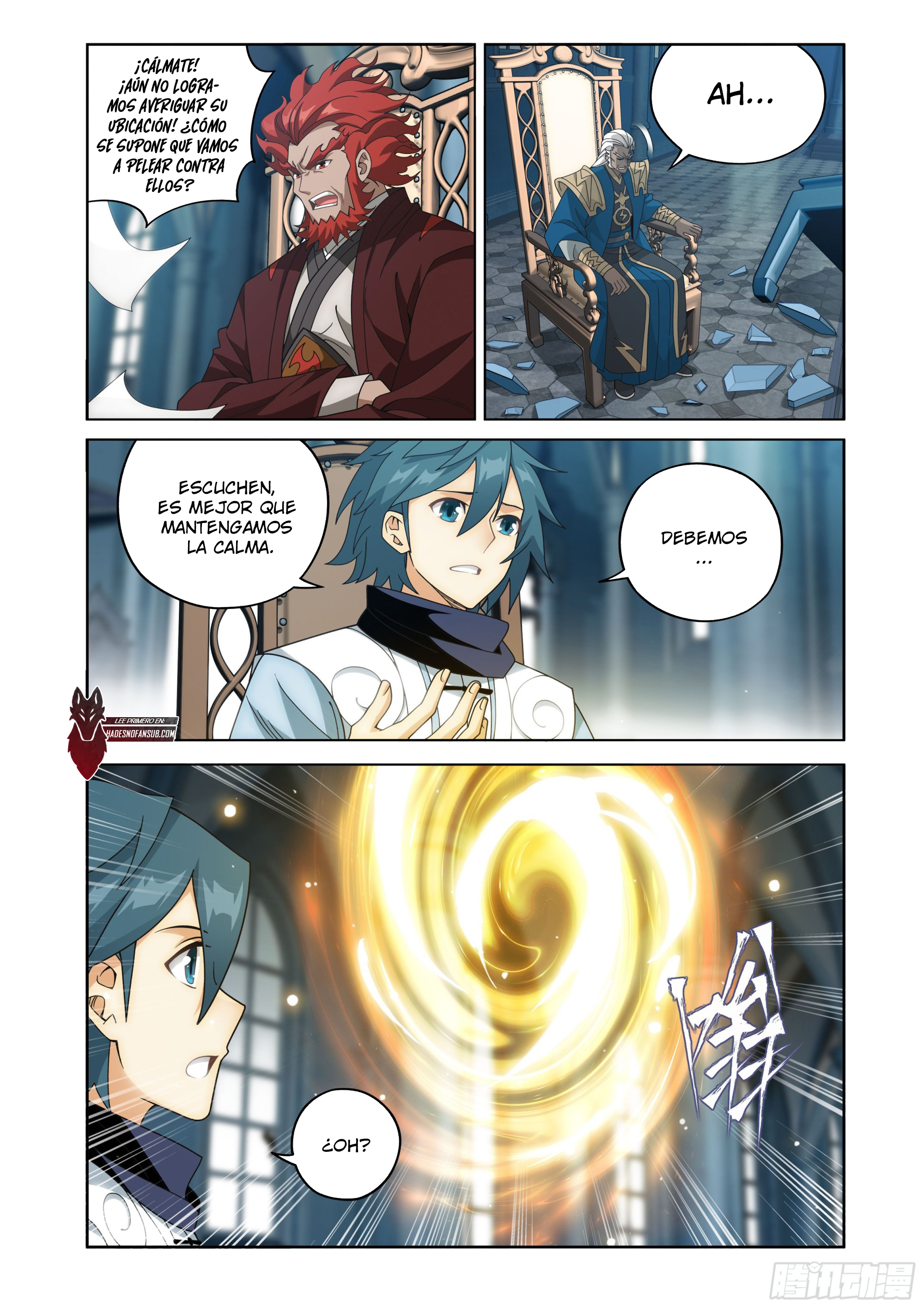 Rompiendo los Cielos en Combate — Capítulo 469 — 4