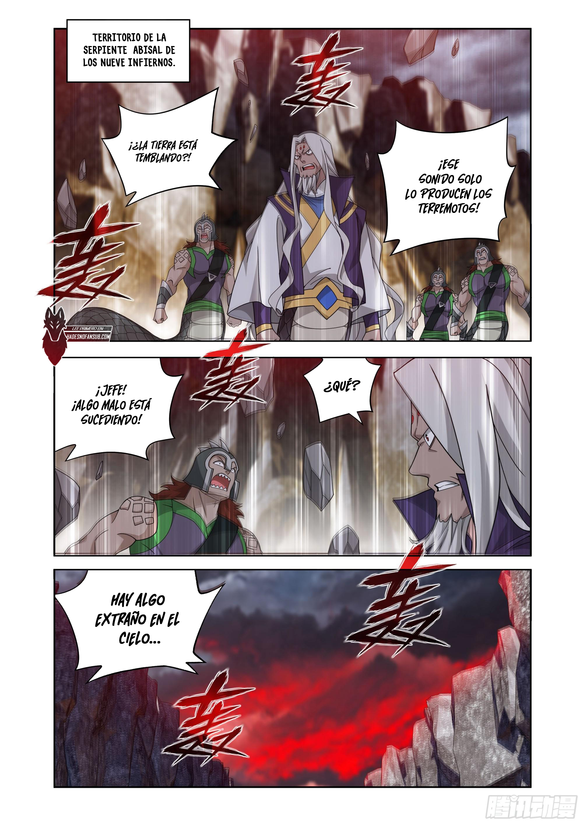 Rompiendo los Cielos en Combate — Capítulo 469 — 10