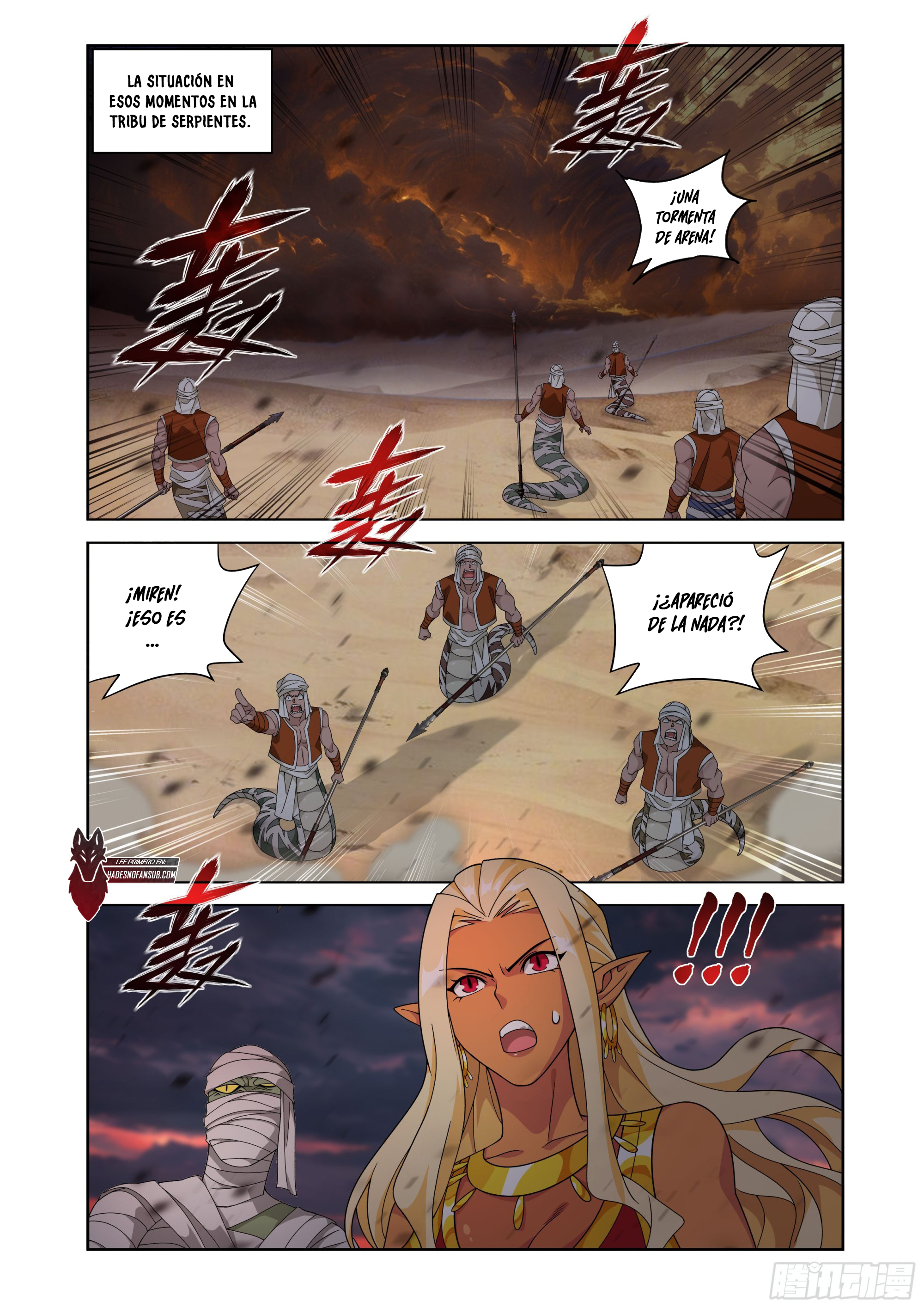 Rompiendo los Cielos en Combate — Capítulo 469 — 12
