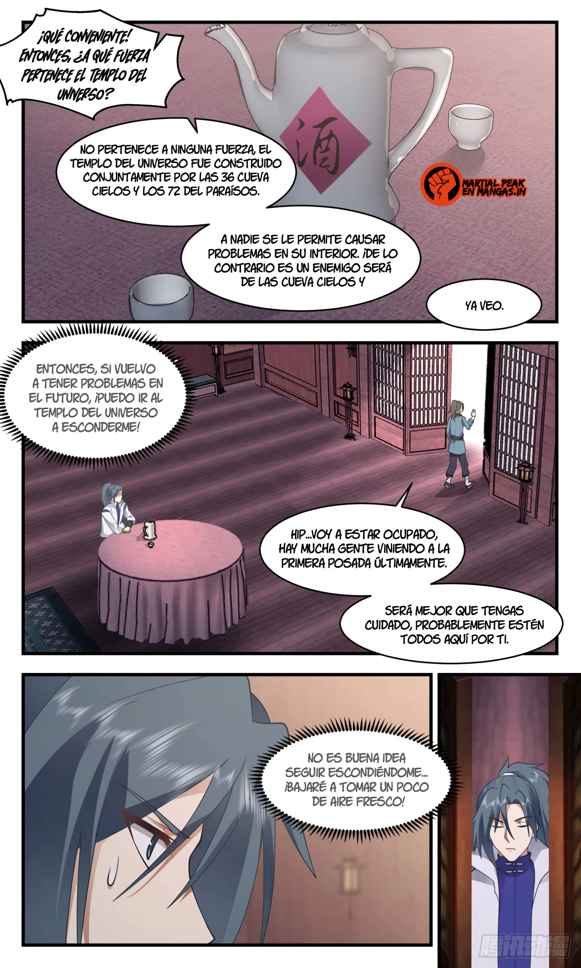 La Cumbre del Arte Marcial — Capítulo 2612 — 4