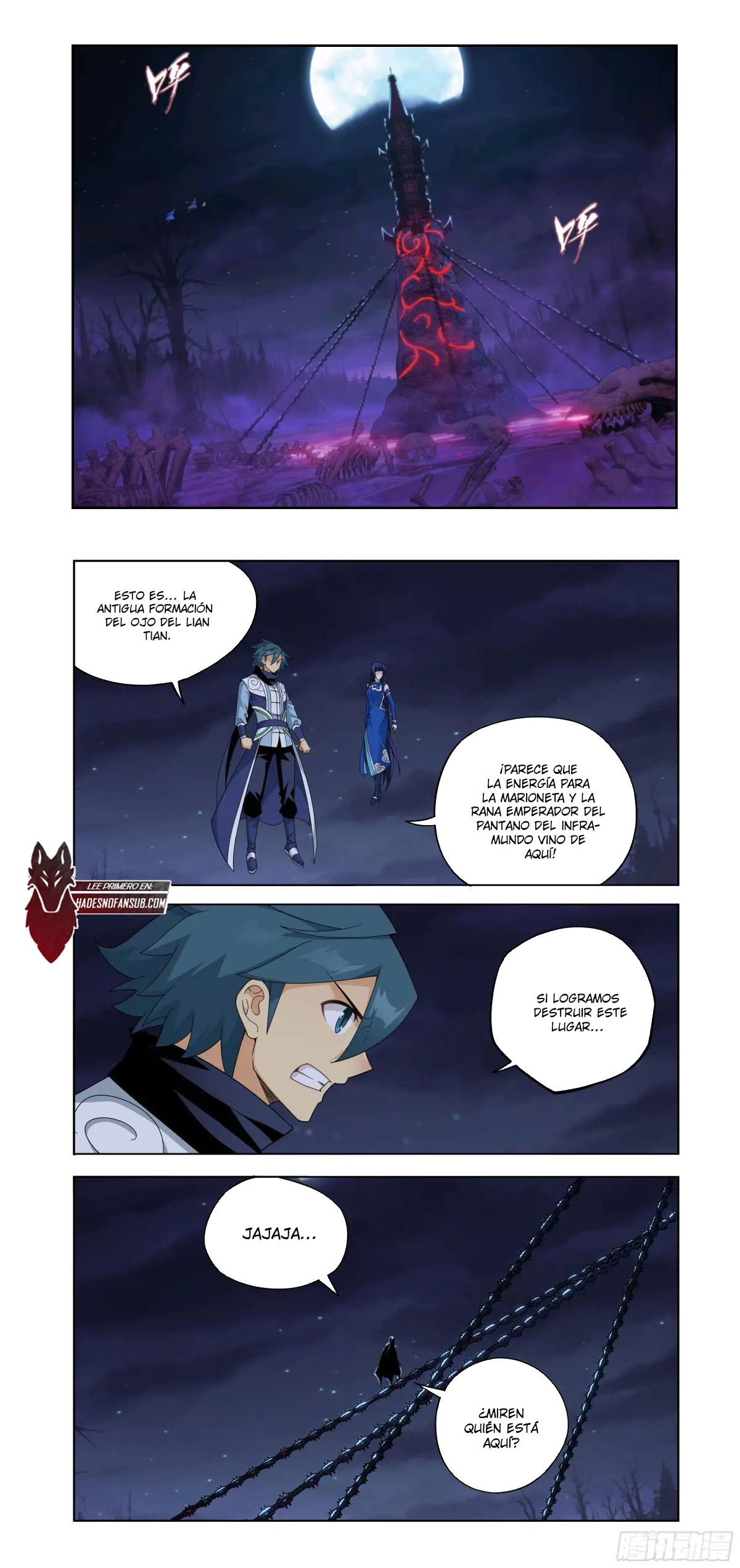 Rompiendo los Cielos en Combate — Capítulo 475 — 10