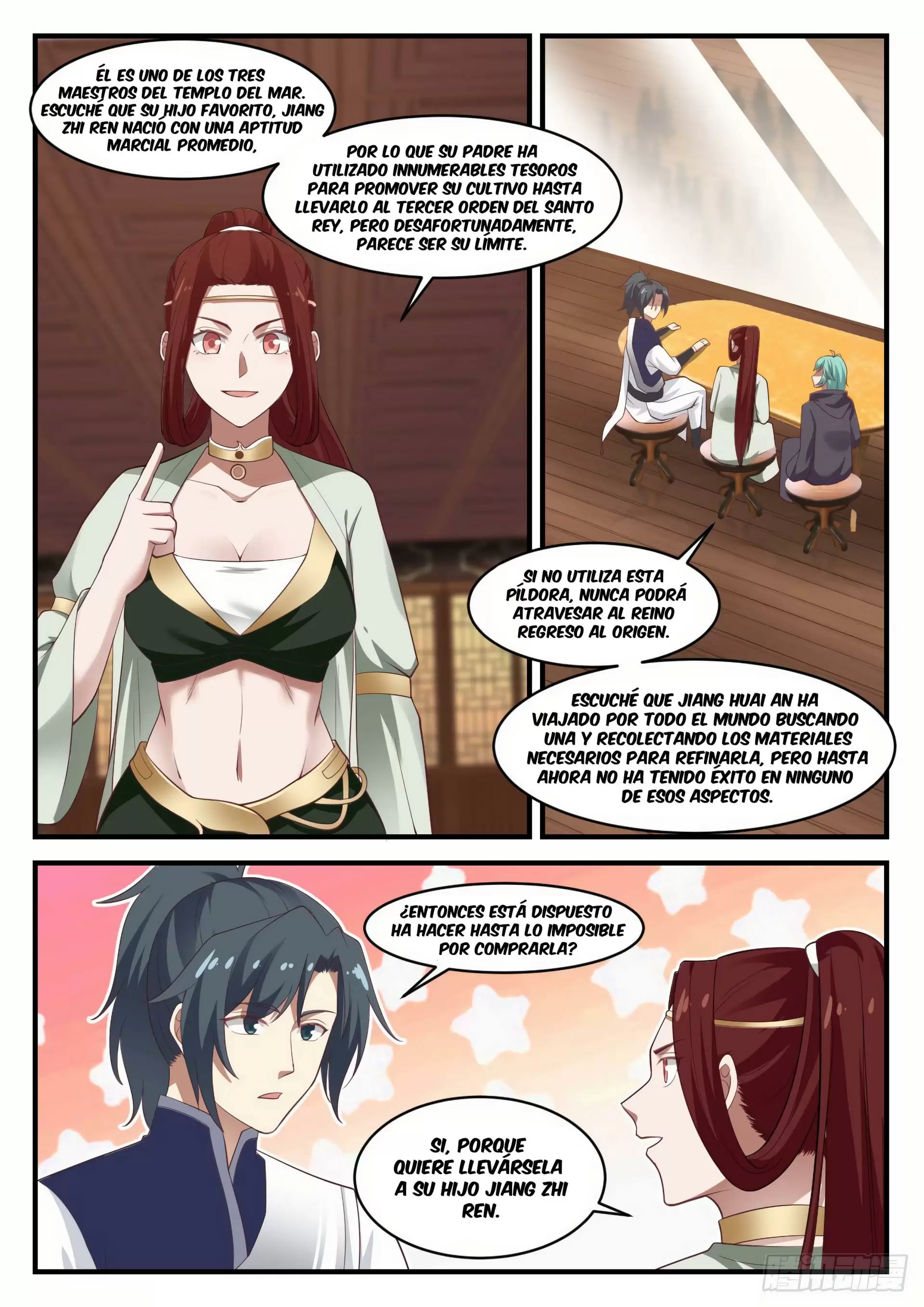 La Cumbre del Arte Marcial — Capítulo 1055  — Asquerosamente Rico — 7
