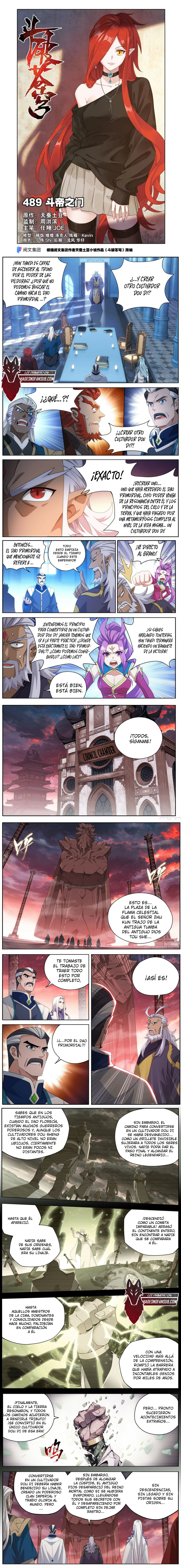Rompiendo los Cielos en Combate — Capítulo 489 — 2