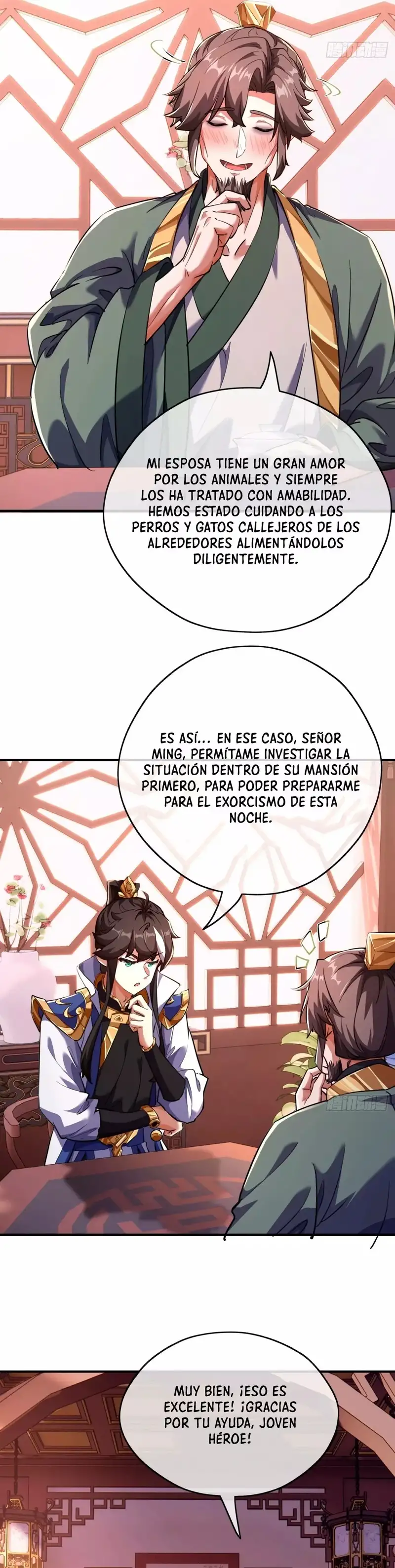 ¡Por favor mata al demonio! ¡Joven maestro! —  Capítulo 5 — 16