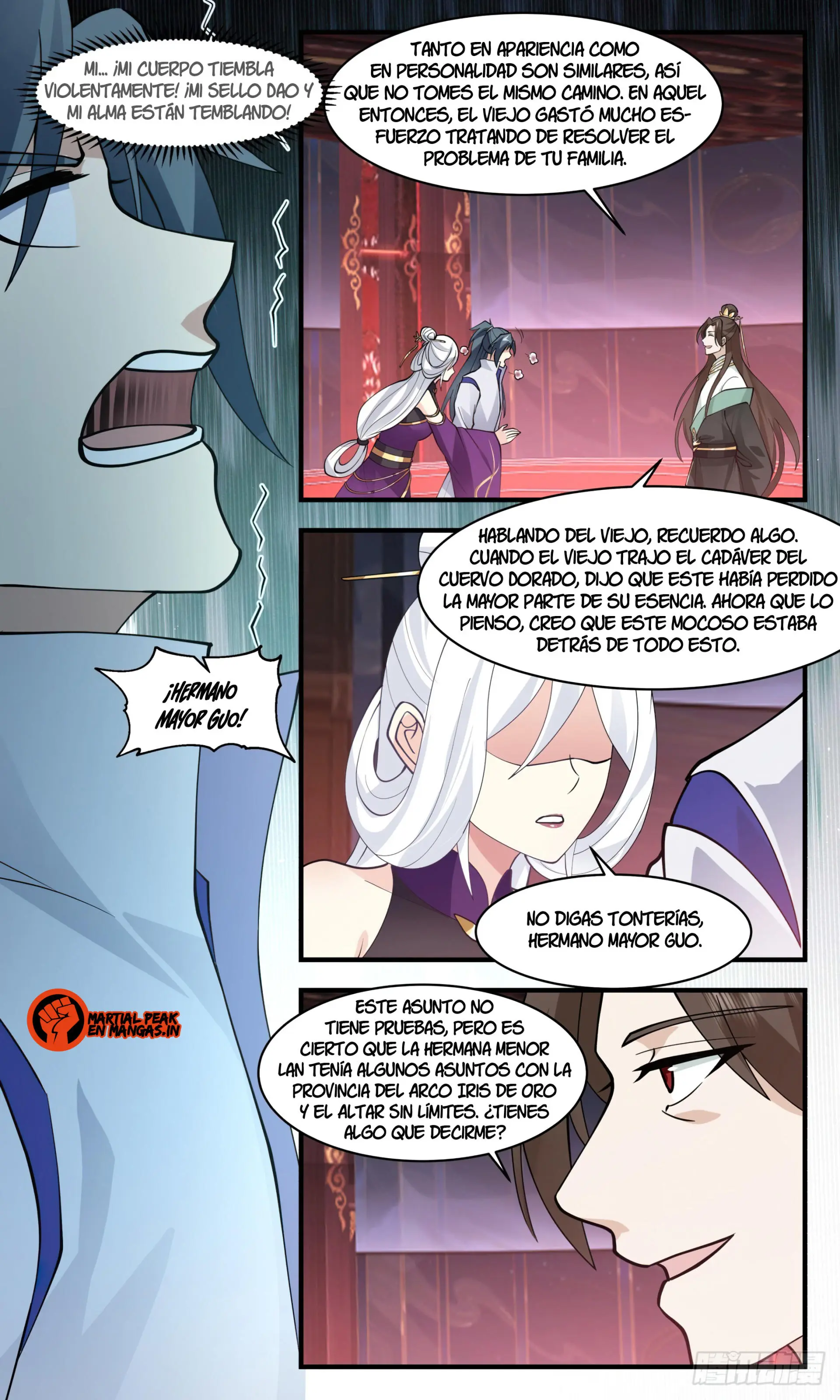 La Cumbre del Arte Marcial — Capítulo 2728 — 6