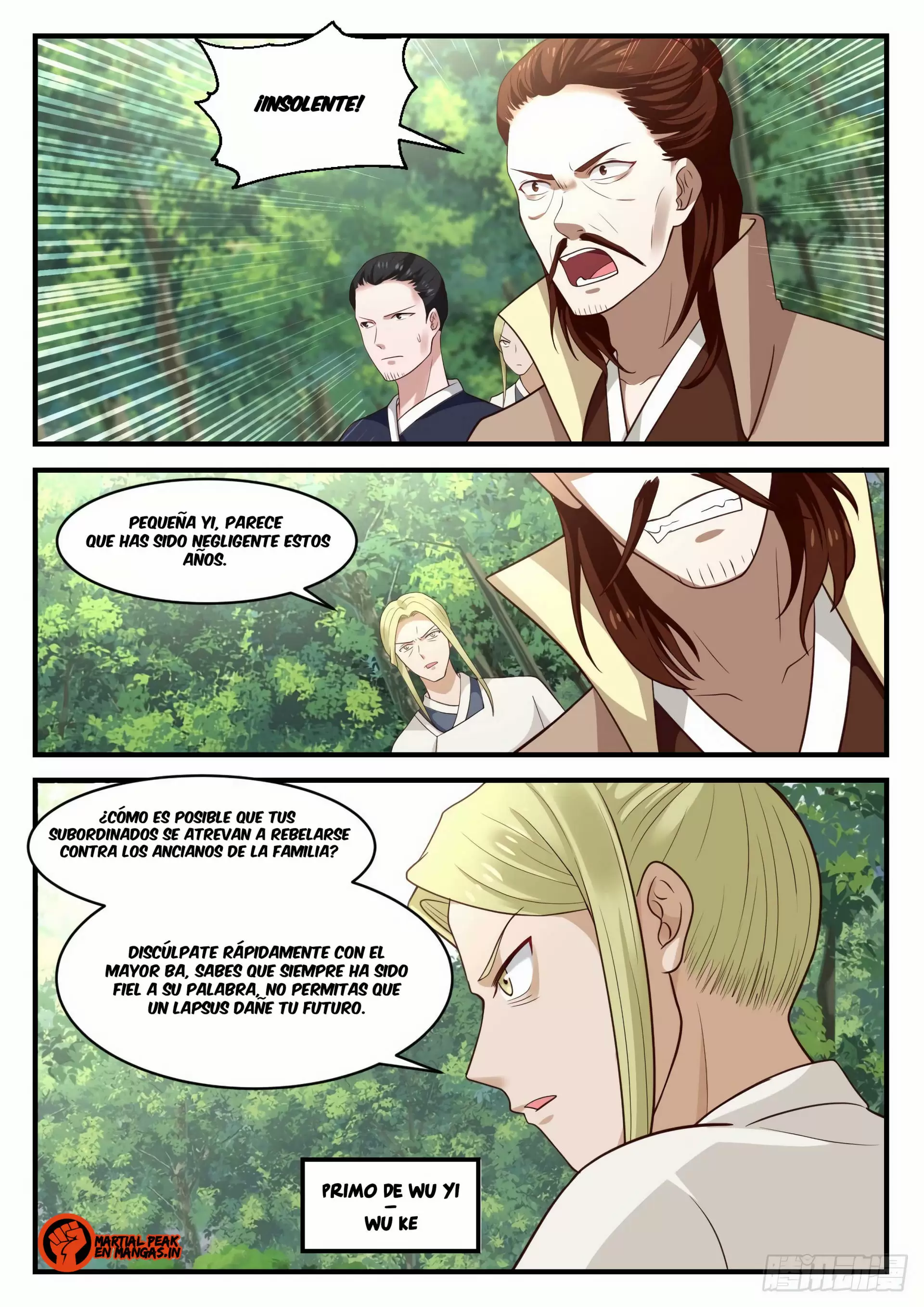 La Cumbre del Arte Marcial — Capítulo 1014  — Dejando la familia — 10