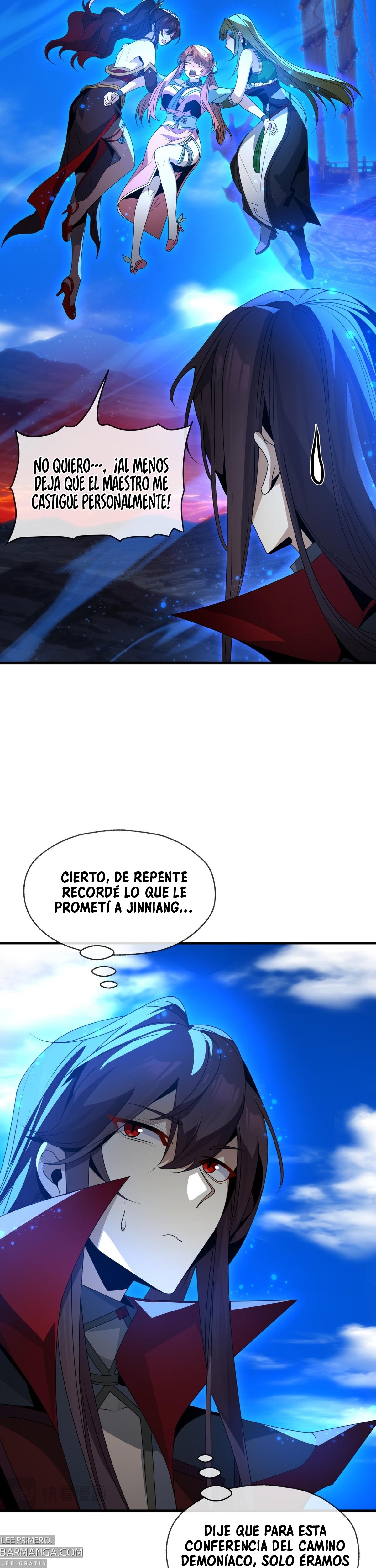 ¡Yo, El Señor Demonio, Estoy Siendo Blanco De Mis Discípulas Femeninas! — Capítulo 92 — 29