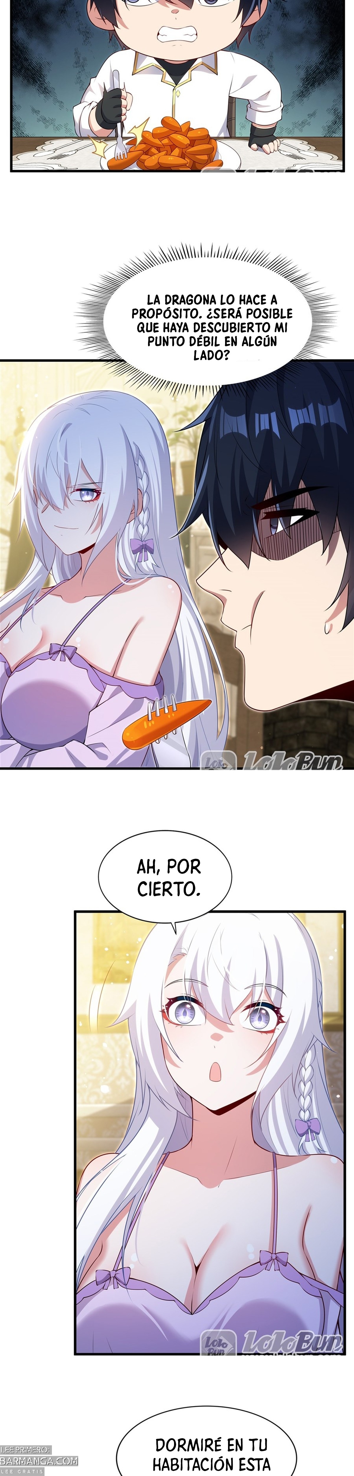 Cállate, malvado dragón, ya no quiero criar hijos contigo. — Capítulo 59 — 17