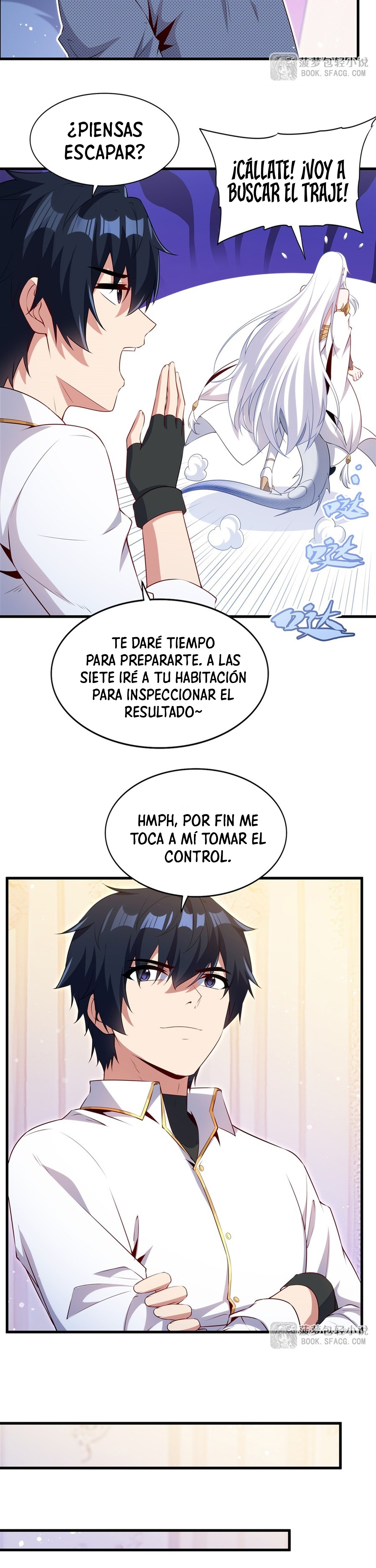 Cállate, malvado dragón, ya no quiero criar hijos contigo. — Capítulo 64 — 6