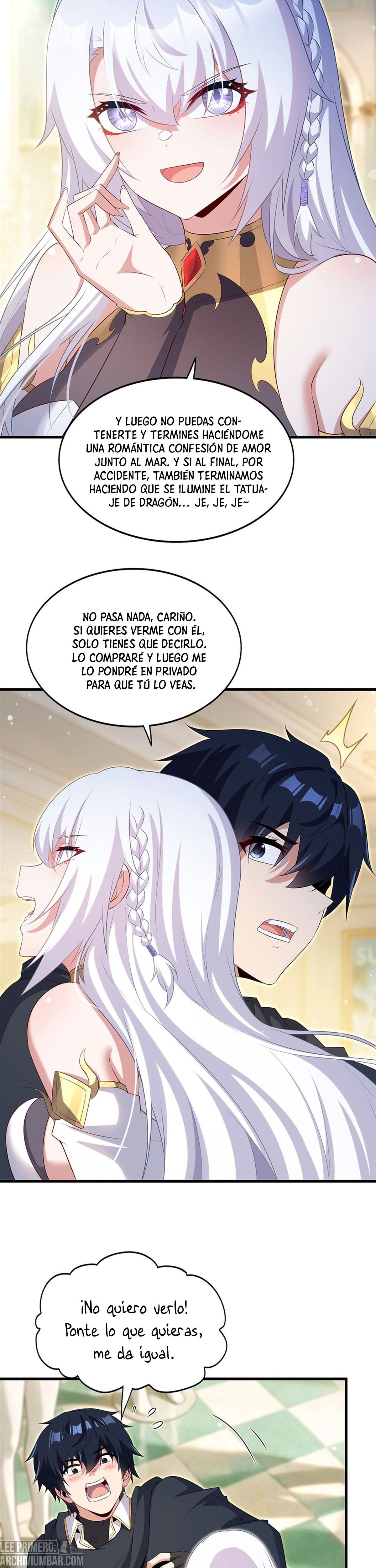 Cállate, malvado dragón, ya no quiero criar hijos contigo. — Capítulo 113 — 6