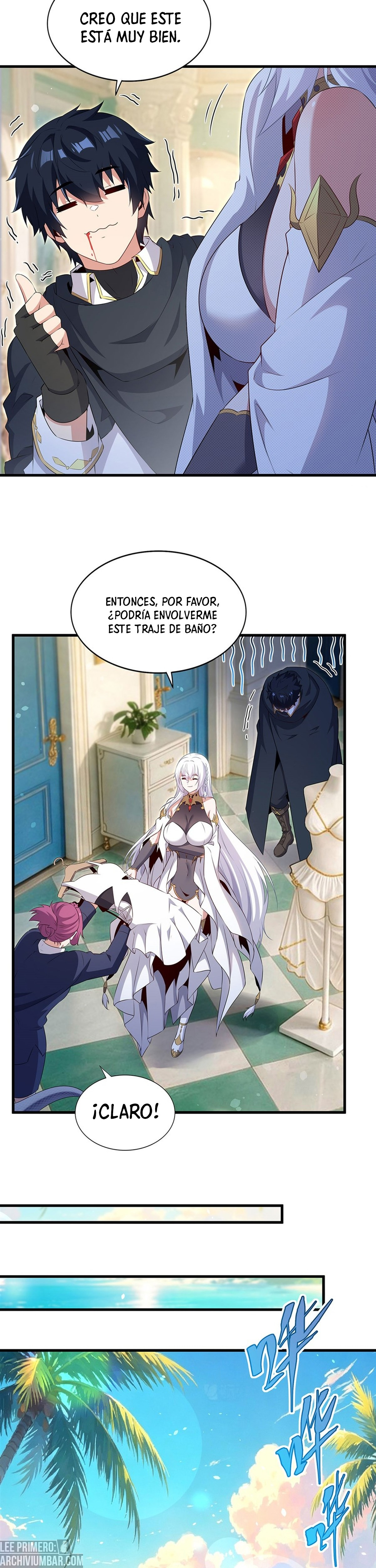 Cállate, malvado dragón, ya no quiero criar hijos contigo. — Capítulo 113 — 8