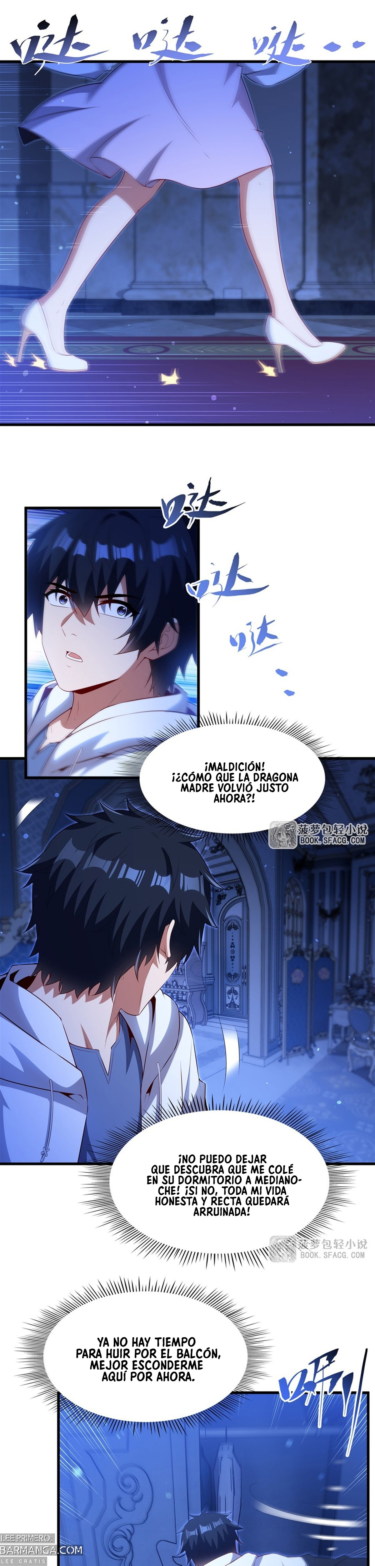 Cállate, malvado dragón, ya no quiero criar hijos contigo. — Capítulo 77 — 8