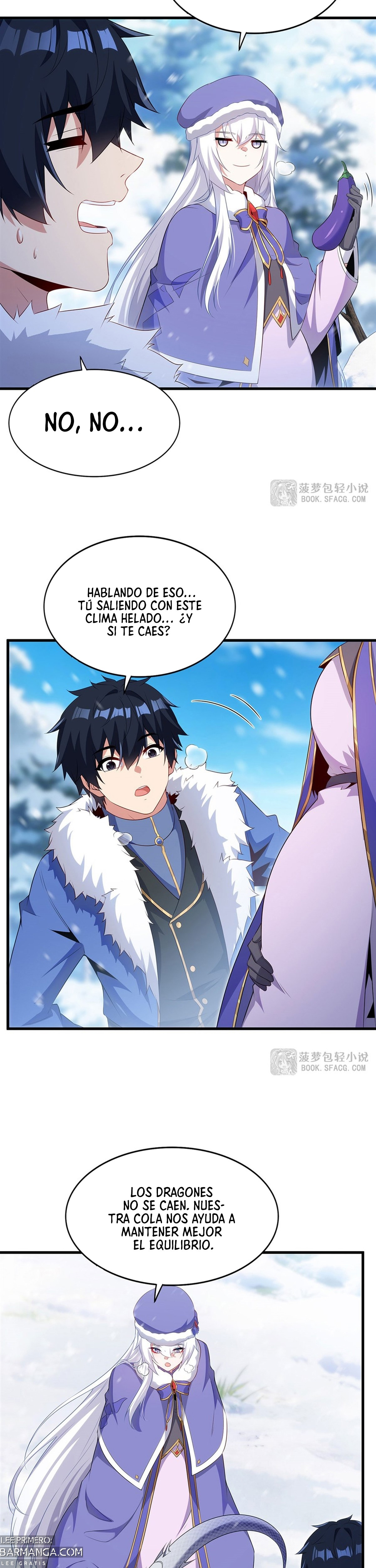 Cállate, malvado dragón, ya no quiero criar hijos contigo. — Capítulo 86 — 15