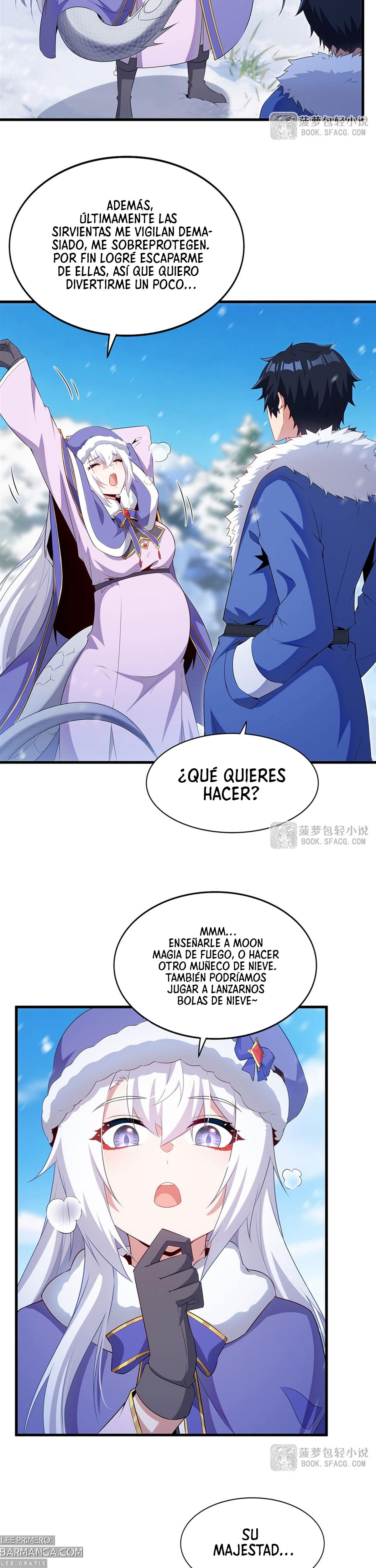 Cállate, malvado dragón, ya no quiero criar hijos contigo. — Capítulo 86 — 16