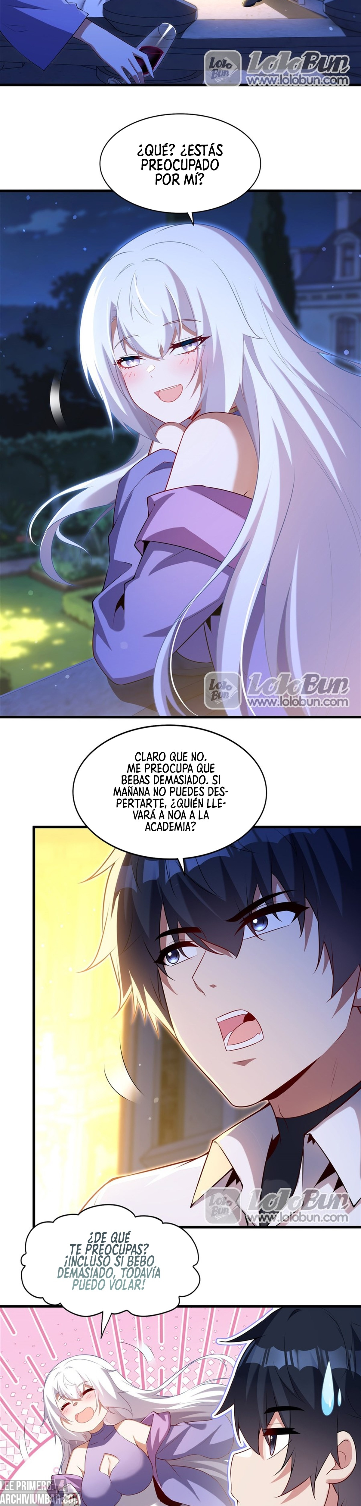 Cállate, malvado dragón, ya no quiero criar hijos contigo. — Capítulo 102.50 — 7