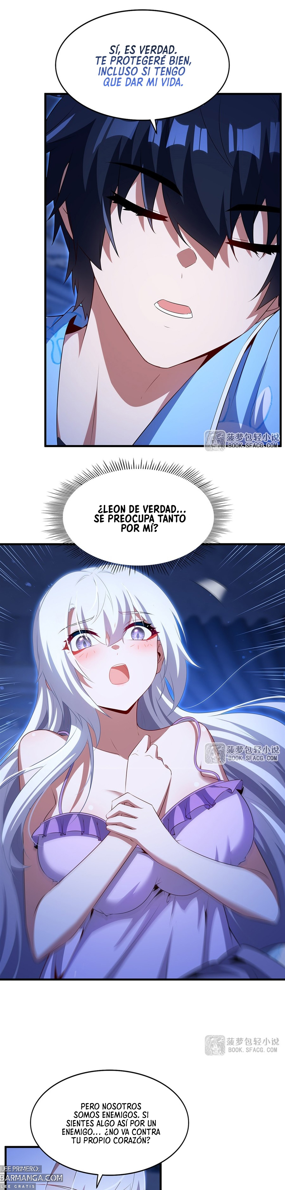 Cállate, malvado dragón, ya no quiero criar hijos contigo. — Capítulo 84 — 6