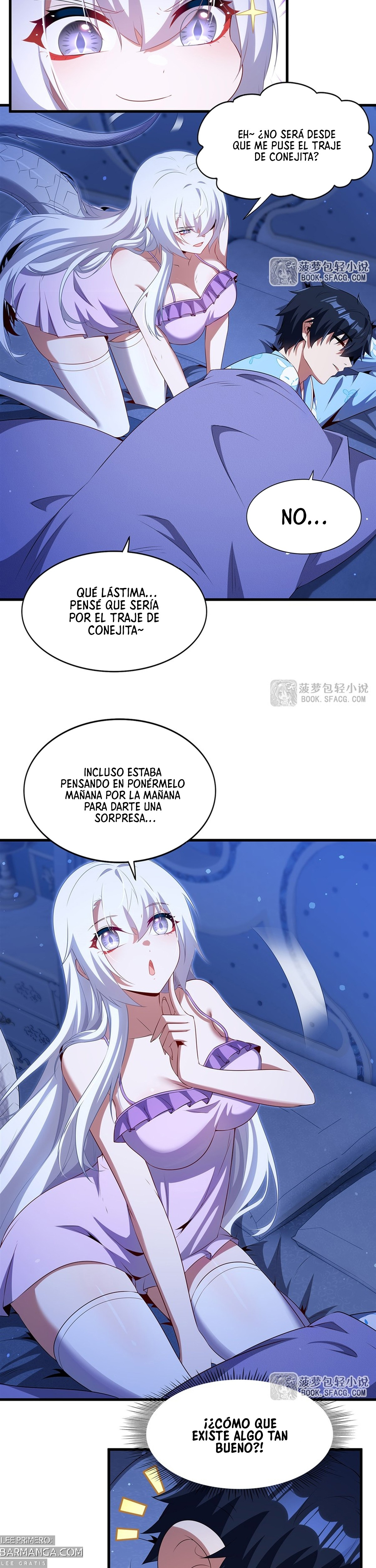 Cállate, malvado dragón, ya no quiero criar hijos contigo. — Capítulo 84 — 11