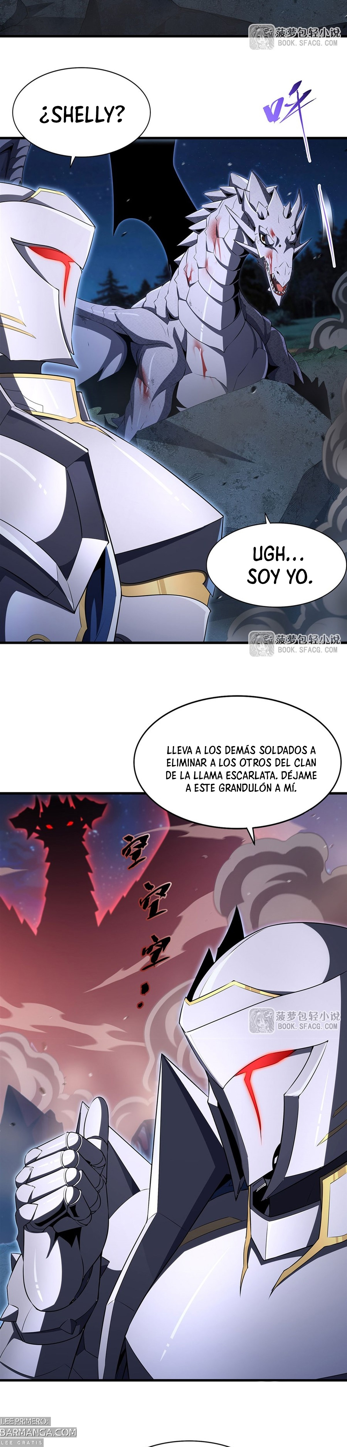 Cállate, malvado dragón, ya no quiero criar hijos contigo. — Capítulo 89 — 10