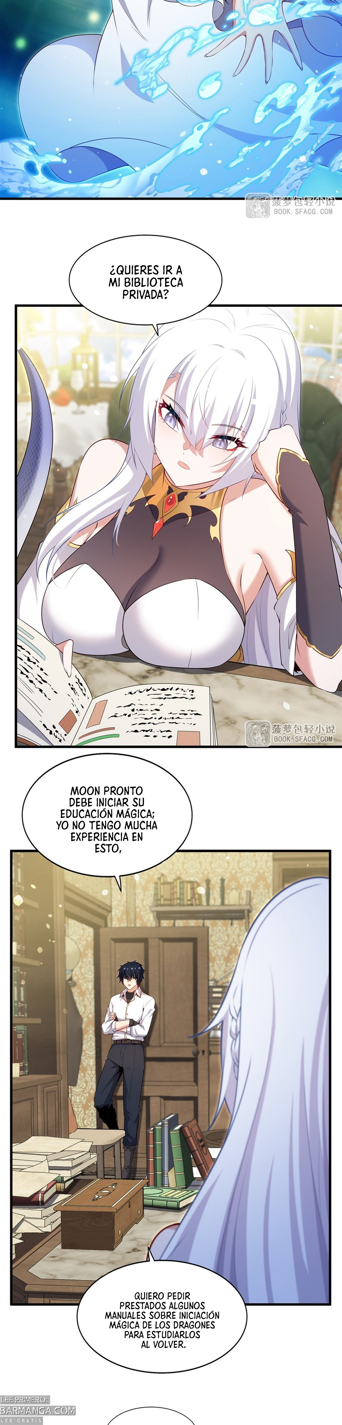 Cállate, malvado dragón, ya no quiero criar hijos contigo. — Capítulo 68 — 4