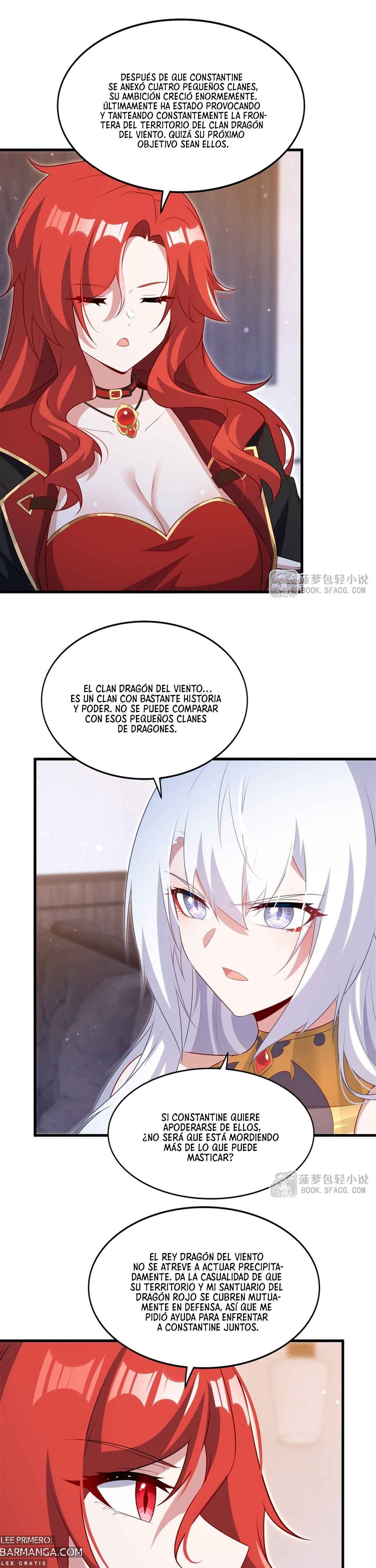 Cállate, malvado dragón, ya no quiero criar hijos contigo. — Capítulo 83 — 3