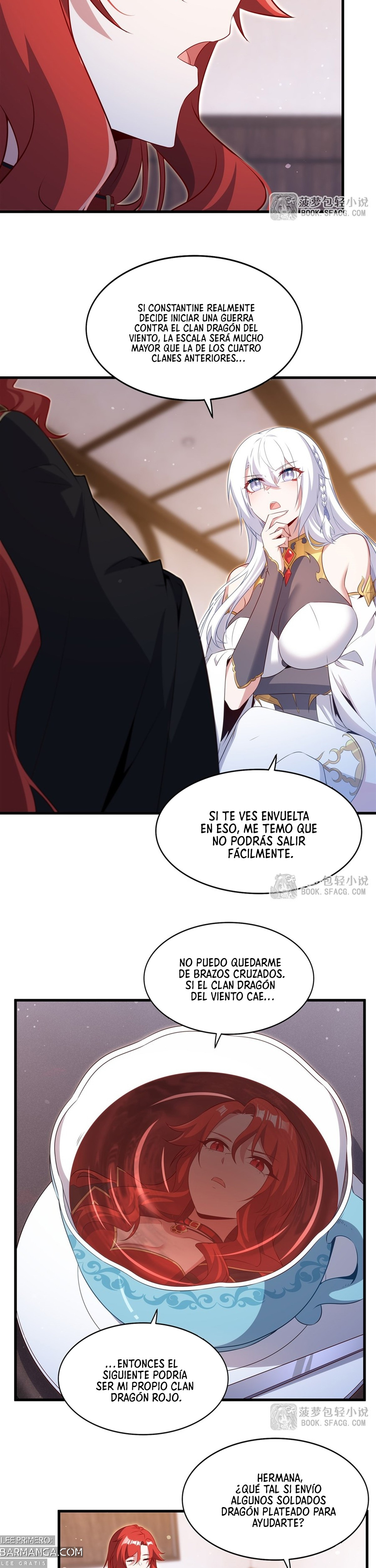 Cállate, malvado dragón, ya no quiero criar hijos contigo. — Capítulo 83 — 4