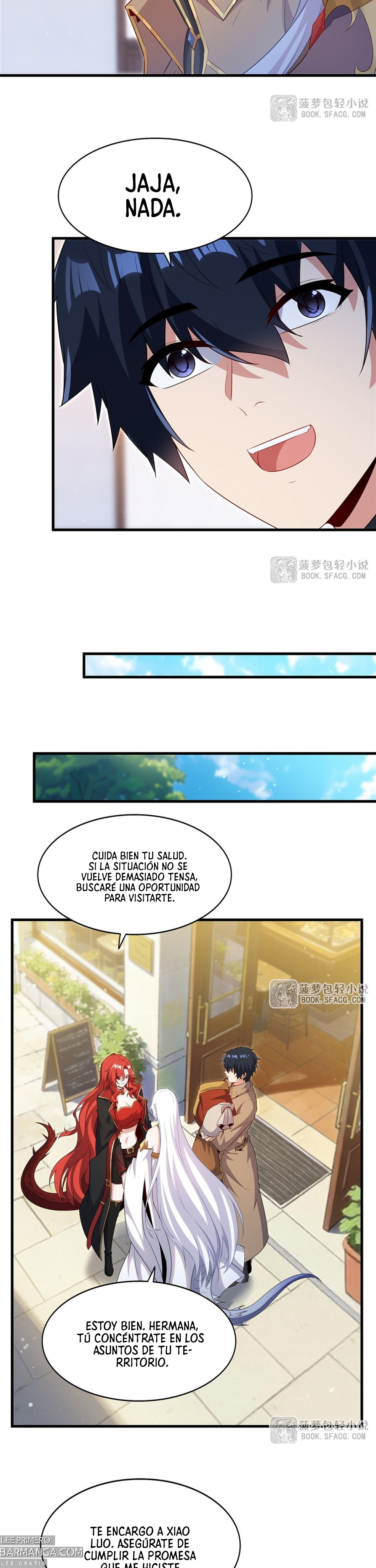 Cállate, malvado dragón, ya no quiero criar hijos contigo. — Capítulo 83 — 9