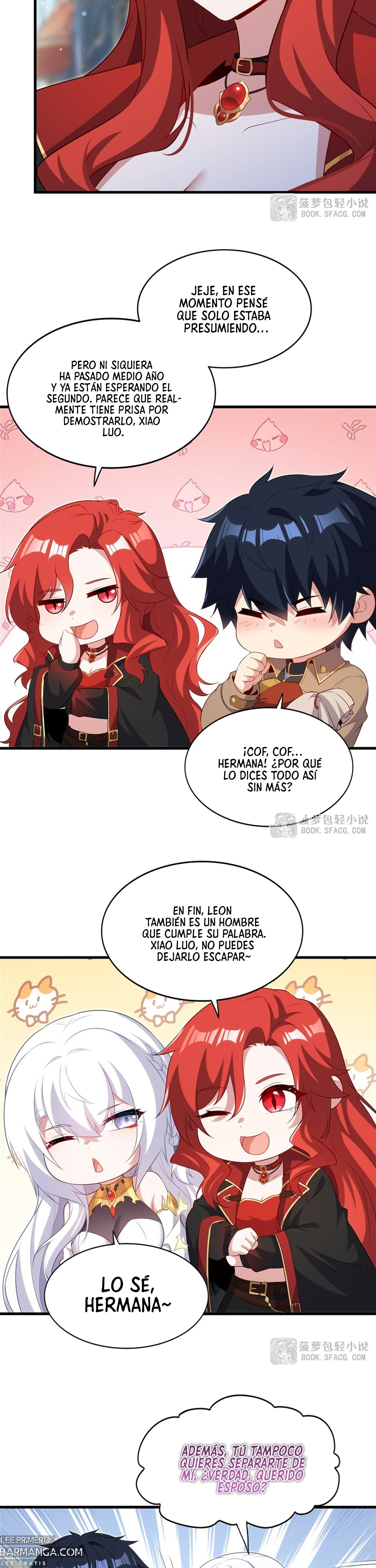Cállate, malvado dragón, ya no quiero criar hijos contigo. — Capítulo 83 — 11