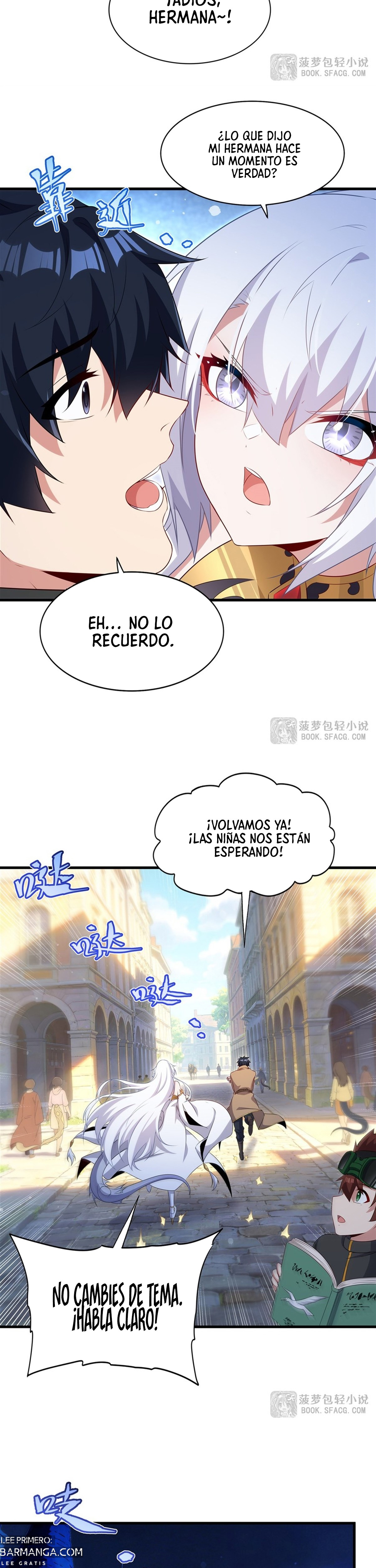 Cállate, malvado dragón, ya no quiero criar hijos contigo. — Capítulo 83 — 13