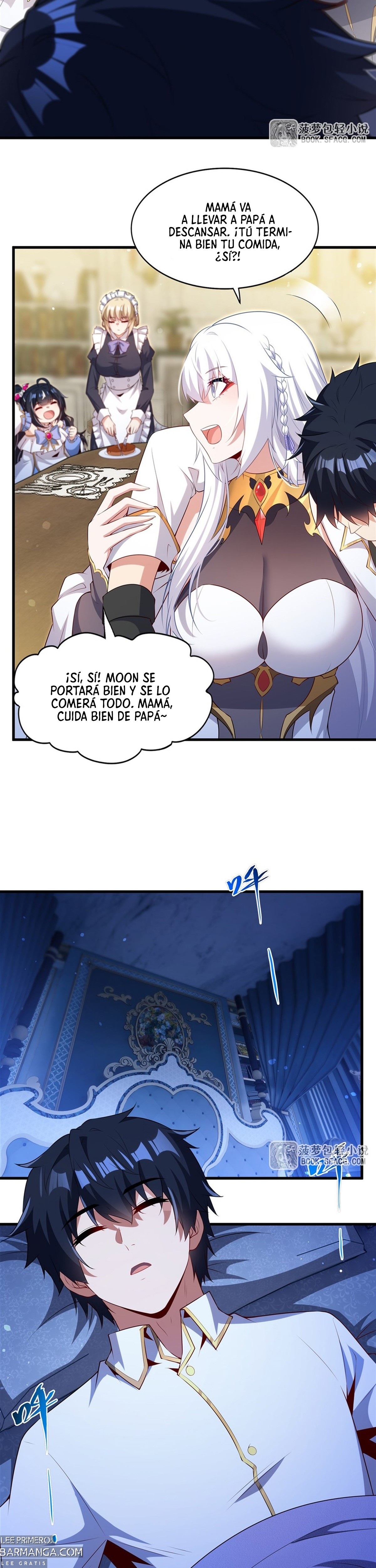 Cállate, malvado dragón, ya no quiero criar hijos contigo. — Capítulo 74 — 12