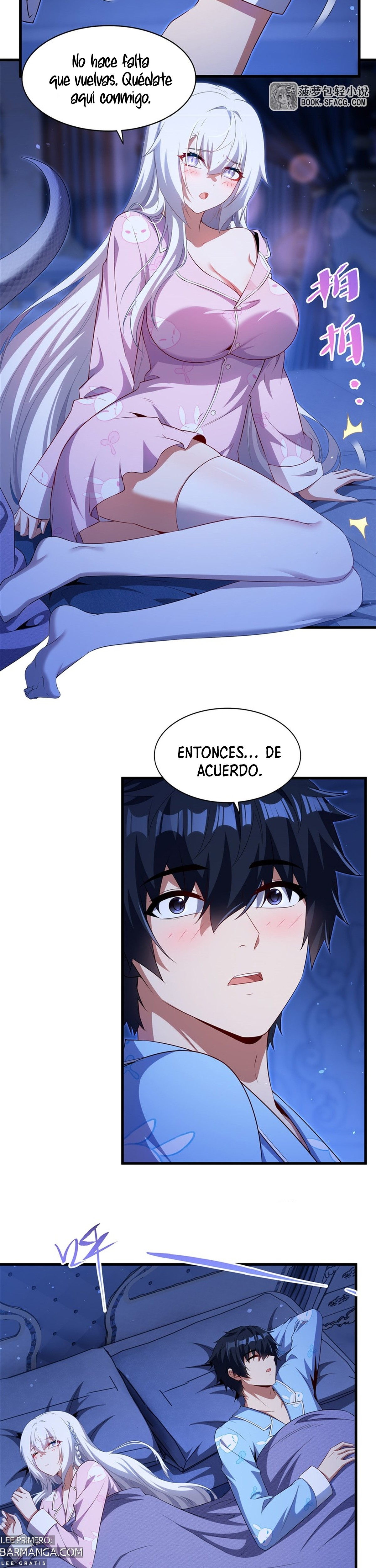Cállate, malvado dragón, ya no quiero criar hijos contigo. — Capítulo 81 — 10