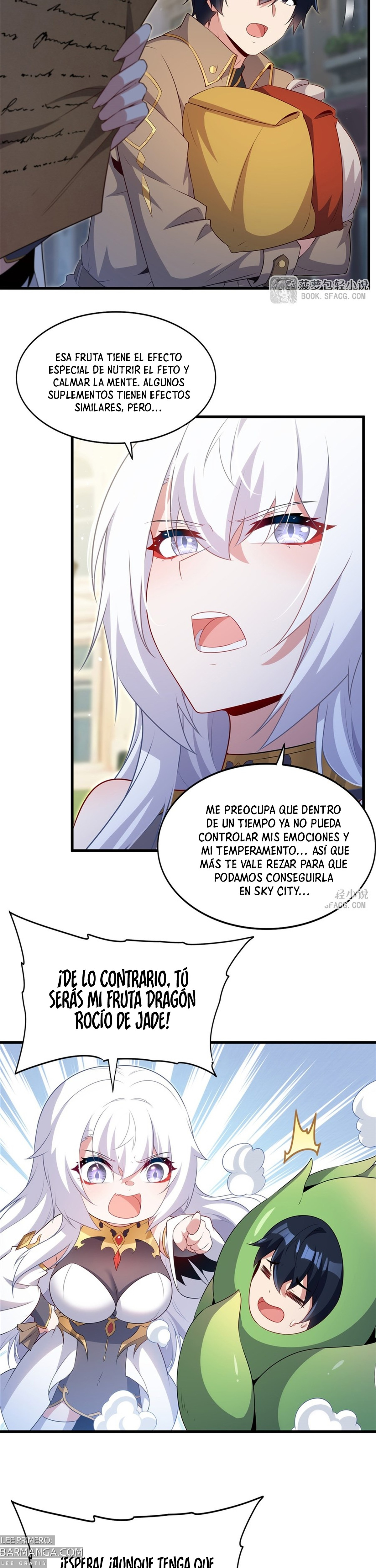 Cállate, malvado dragón, ya no quiero criar hijos contigo. — Capítulo 81 — 14