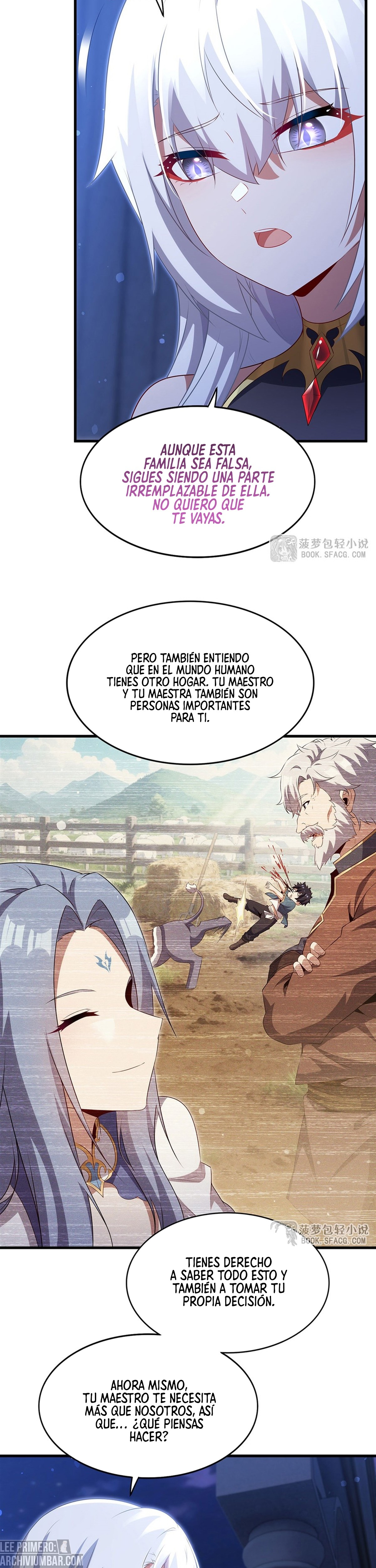 Cállate, malvado dragón, ya no quiero criar hijos contigo. — Capítulo 97 — 12