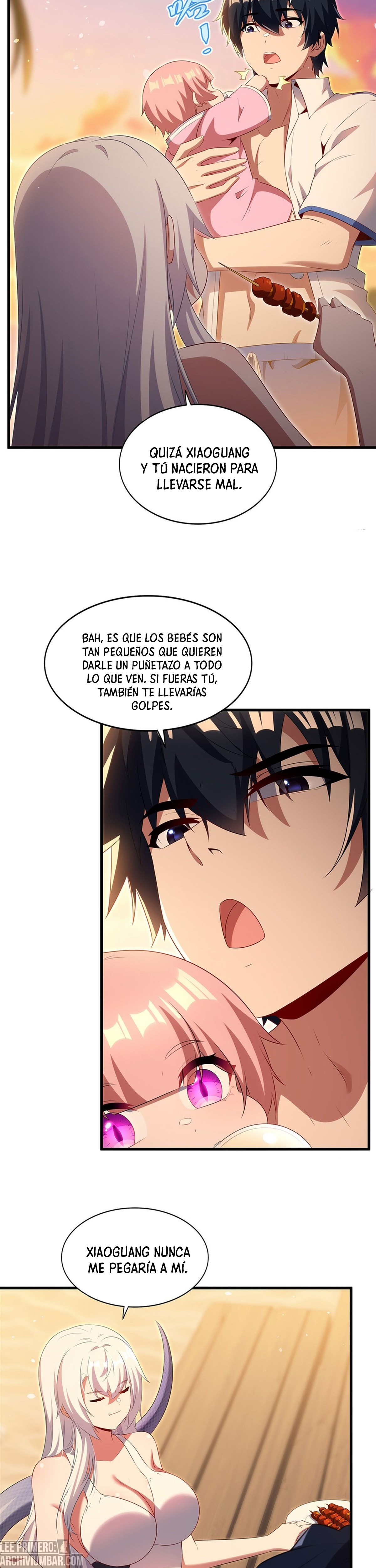 Cállate, malvado dragón, ya no quiero criar hijos contigo. — Capítulo 115 — 6