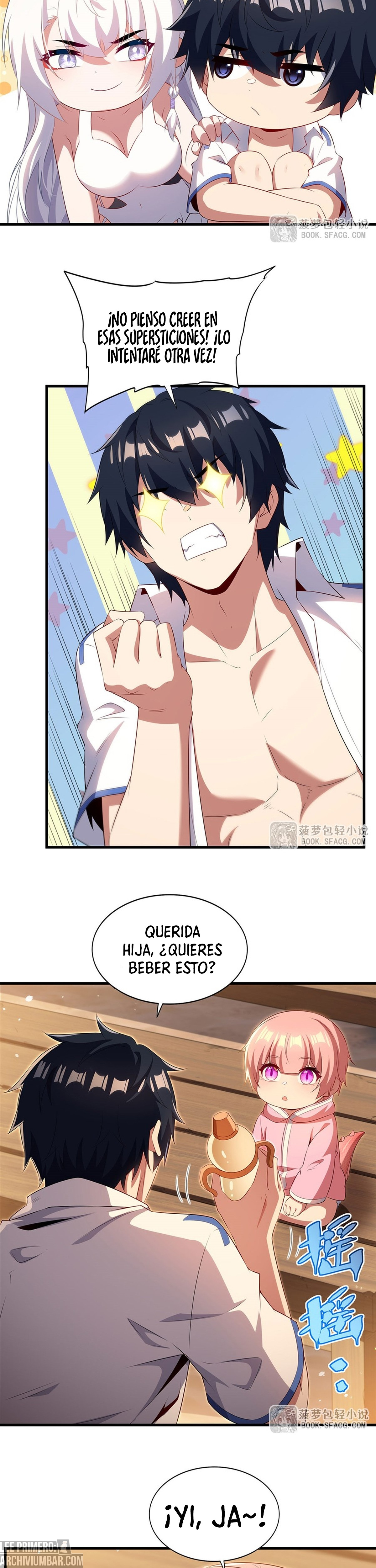 Cállate, malvado dragón, ya no quiero criar hijos contigo. — Capítulo 115 — 10