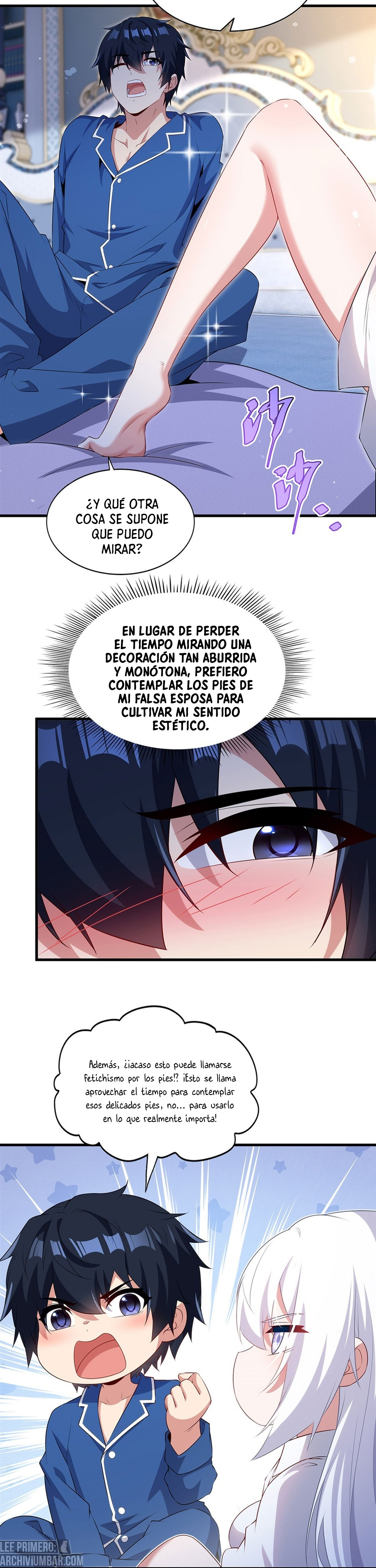 Cállate, malvado dragón, ya no quiero criar hijos contigo. — Capítulo 111 — 4