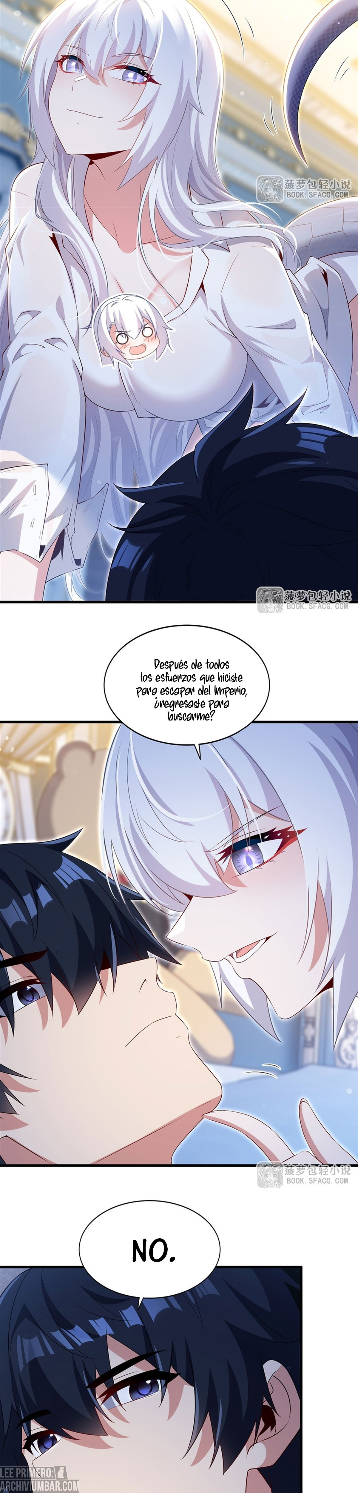 Cállate, malvado dragón, ya no quiero criar hijos contigo. — Capítulo 111 — 6