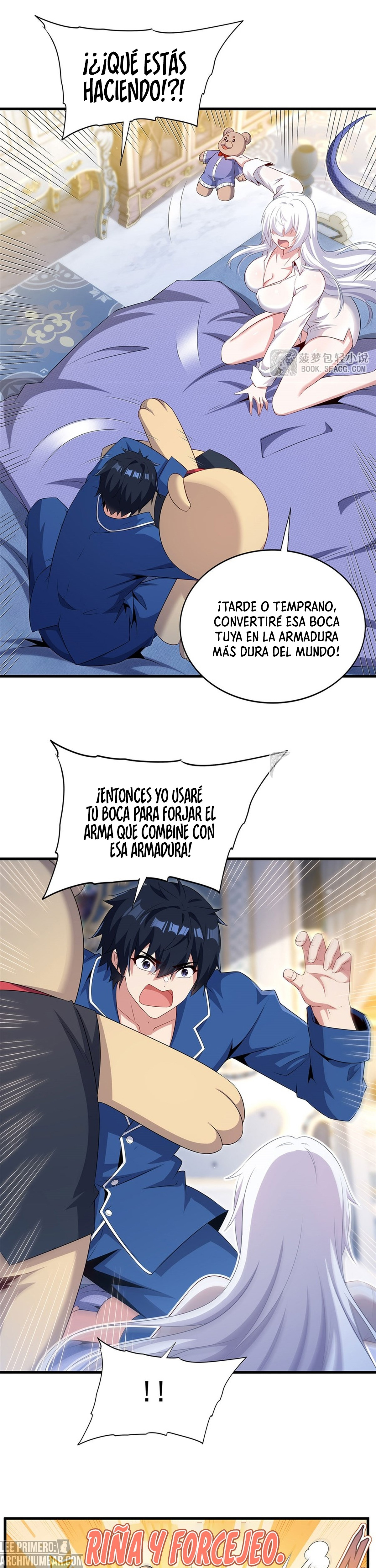 Cállate, malvado dragón, ya no quiero criar hijos contigo. — Capítulo 111 — 8