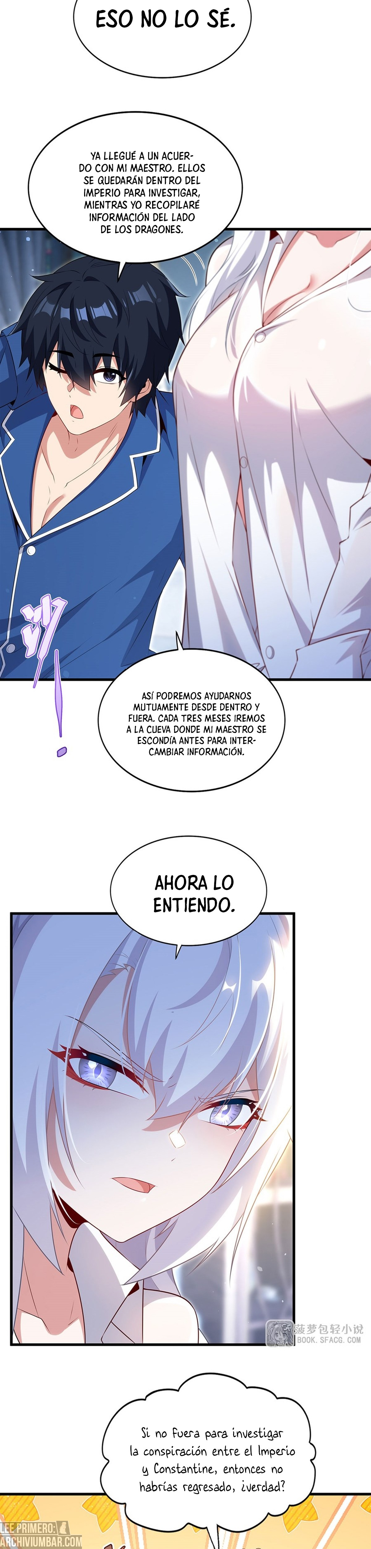 Cállate, malvado dragón, ya no quiero criar hijos contigo. — Capítulo 111 — 11