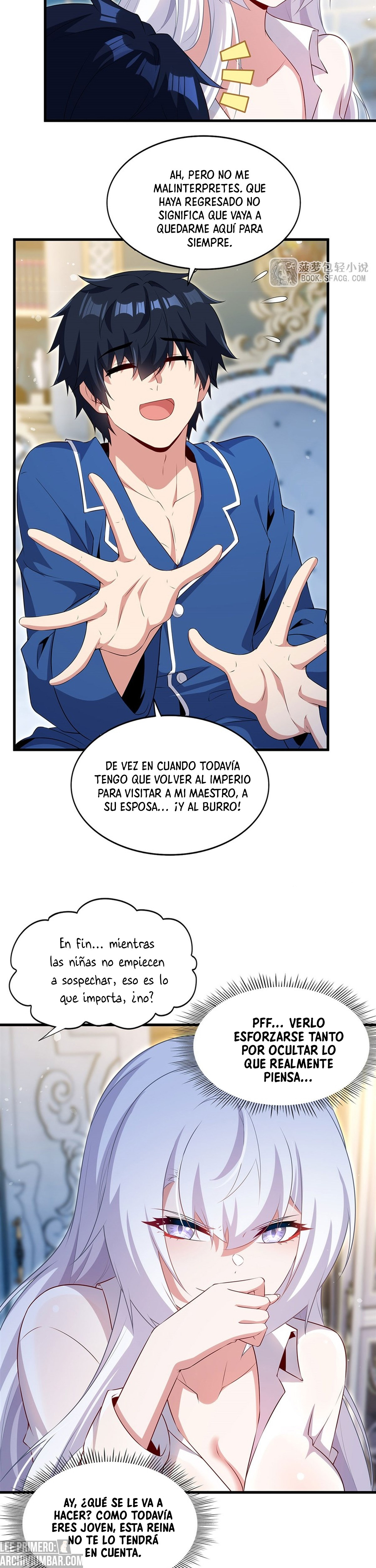 Cállate, malvado dragón, ya no quiero criar hijos contigo. — Capítulo 111 — 14