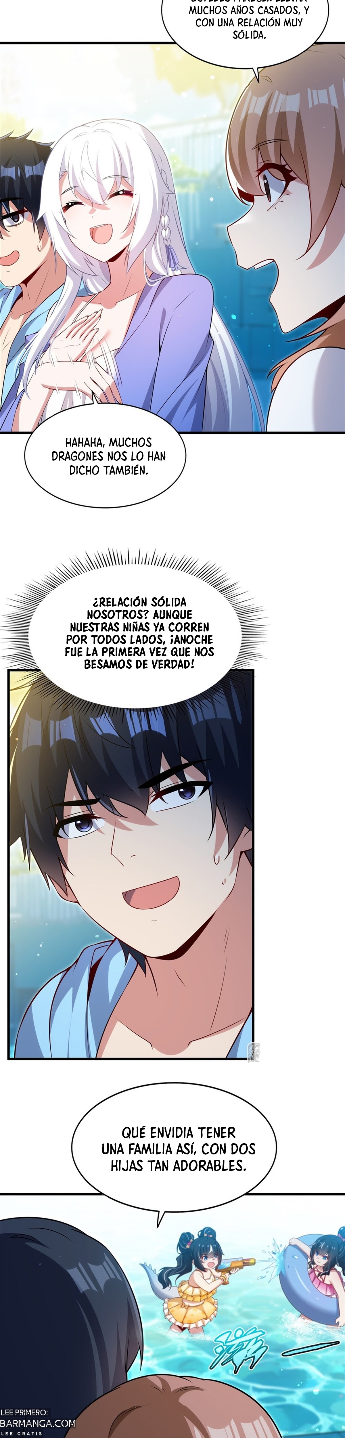 Cállate, malvado dragón, ya no quiero criar hijos contigo. — Capítulo 57 — 15