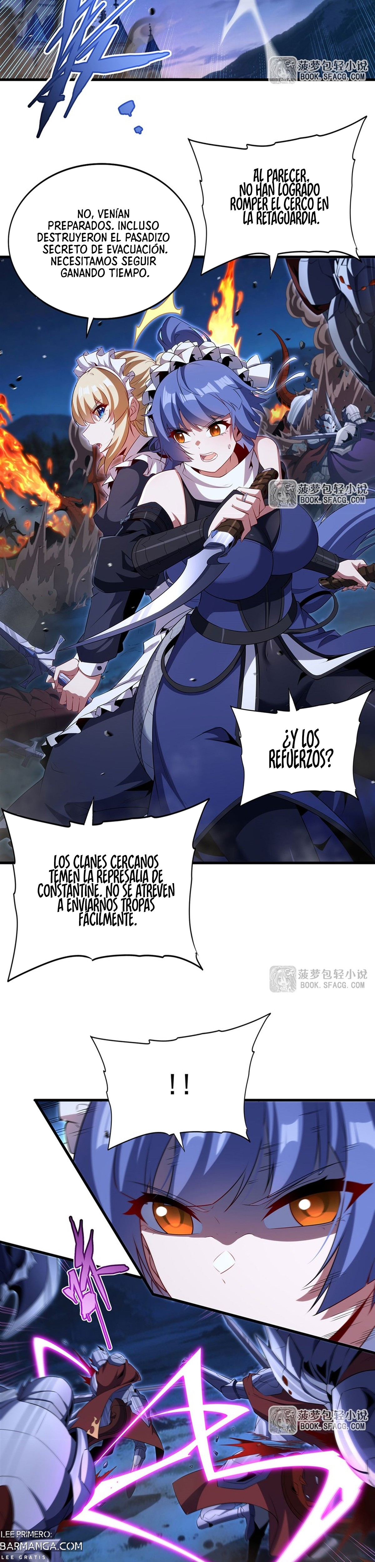 Cállate, malvado dragón, ya no quiero criar hijos contigo. — Capítulo 88 — 3