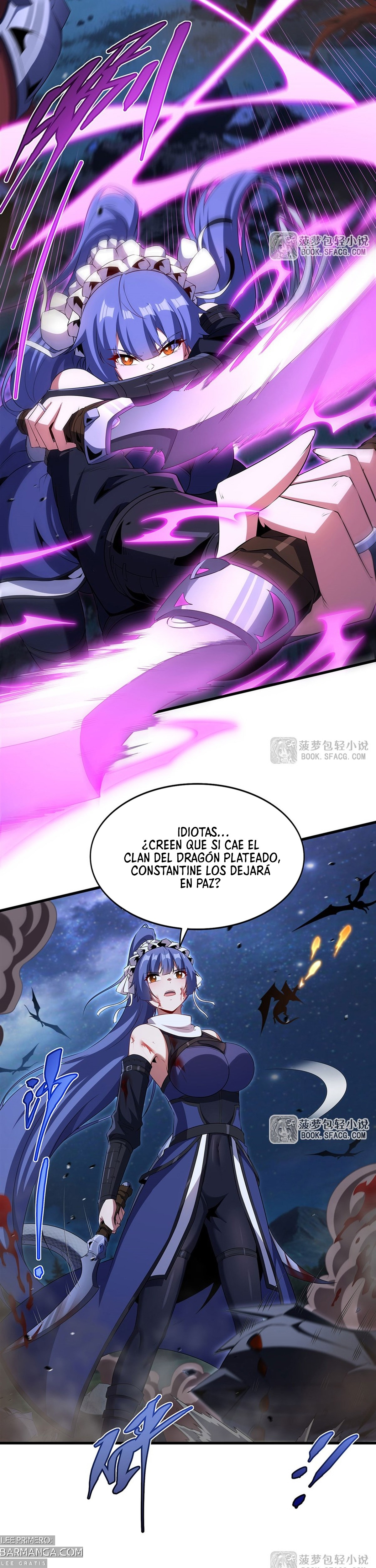 Cállate, malvado dragón, ya no quiero criar hijos contigo. — Capítulo 88 — 4