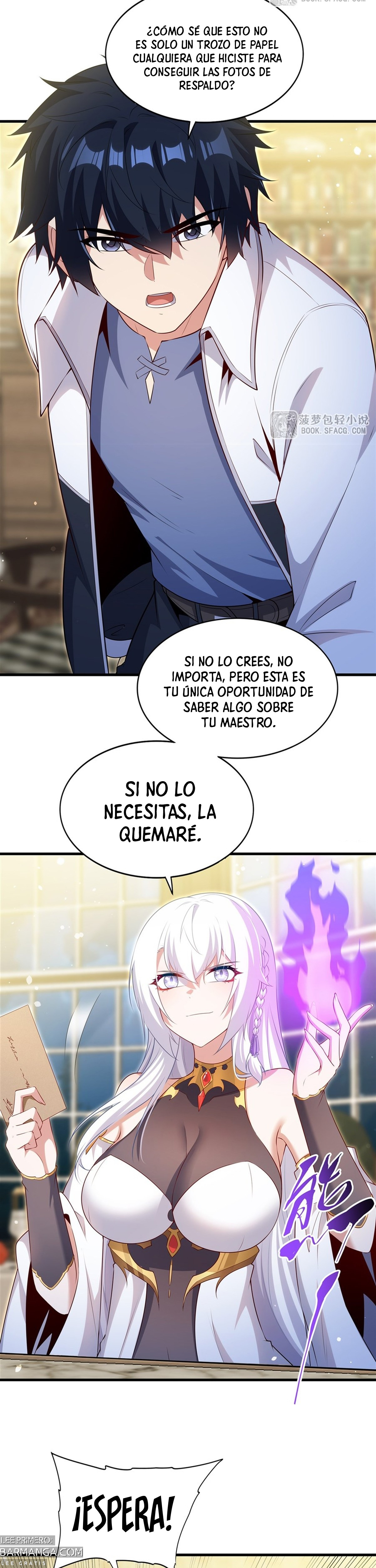 Cállate, malvado dragón, ya no quiero criar hijos contigo. — Capítulo 67 — 7